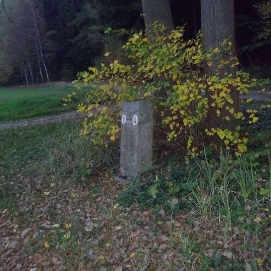 Pomník jižně od Bukovky