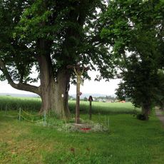 Kříž západně od Rožmitálu pod Třemšínem u Podzámeckého rybníka
