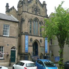Piers And Railings In Front Of The Roman Catholic Church Of St Mary