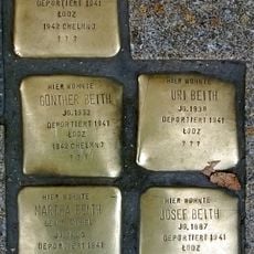 Stolperstein en memoria de Uri Beith