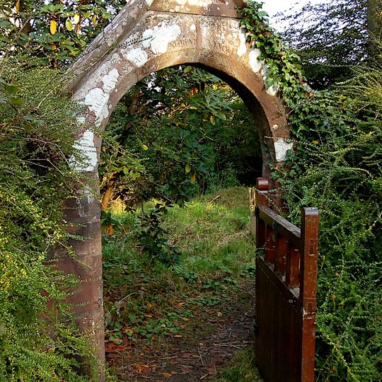 East gateway to St Michael and All Angels churchyard