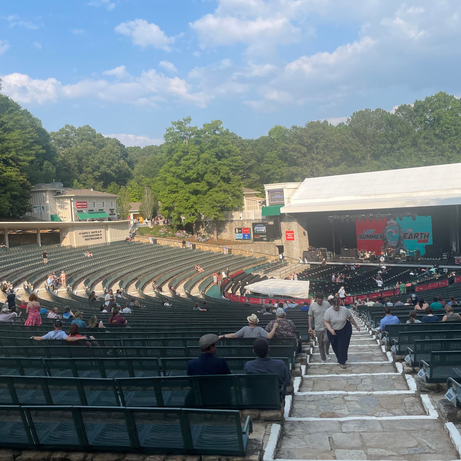 Cadence Bank Amphitheatre - Salle de concert en plein air à Chastain ...