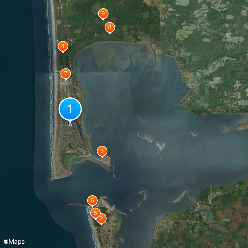 Ocean Shores Map
