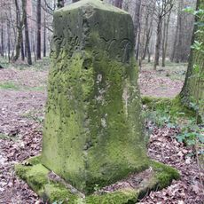 Sächsisch-Preußischer Grenzstein: Pilar Nr. 166