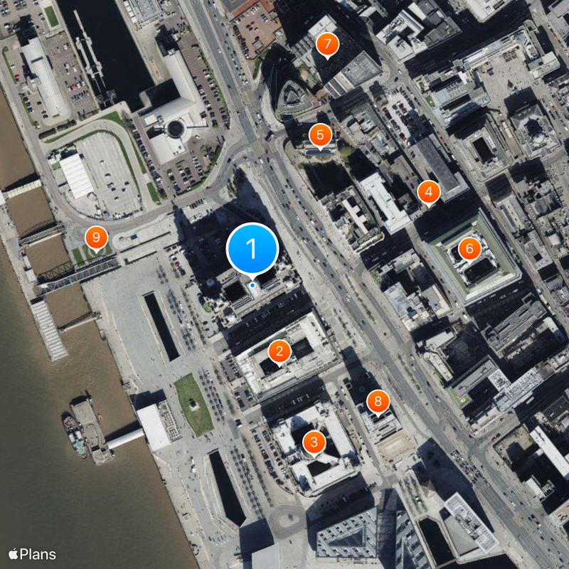 Royal Liver Building Mapa