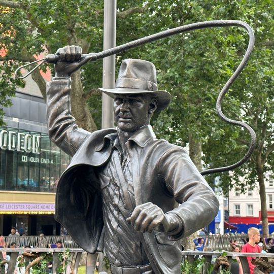 Indiana Jones at Leicester Square
