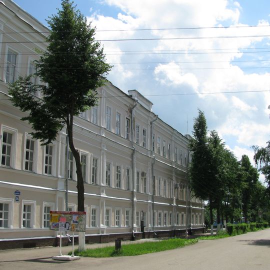 Здание Арзамасского духовного училища. Дом, в котором в 1918-1919 гг. находился штаб Восточного фронта