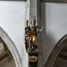 Statue Heilige Barbara in der Pfarrkiche Gutau