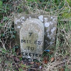Milestone, School Lane, 50m E of small roundabout