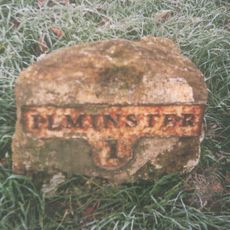 Milestone, Slape West, opp Haselwell Tollhouse
