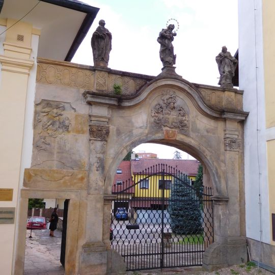 Gate of Kohoutův dvůr