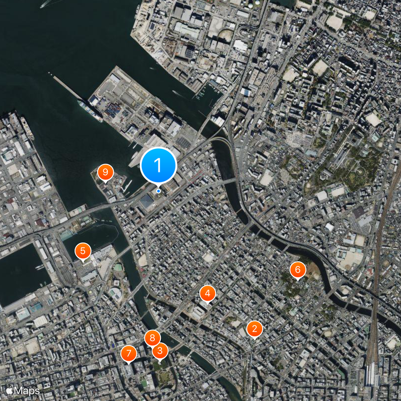 Fukuoka Sunpalace Mappa