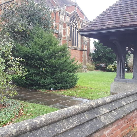 Churchyard Wall And Lychgate To Church Of St Mark