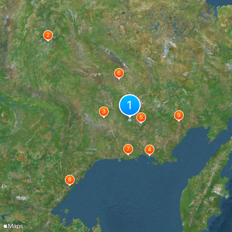 Kolyma Map