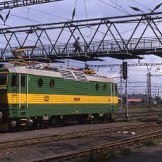 Lávka přes nádraží Chomutov