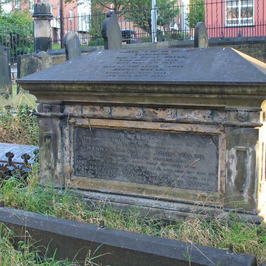 Three Memorials To Walsh Family Approximately 10 Metres South West Of Tower Of Church Of St Mark