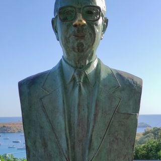 Bust of Ioannis Zigdis, Lindos