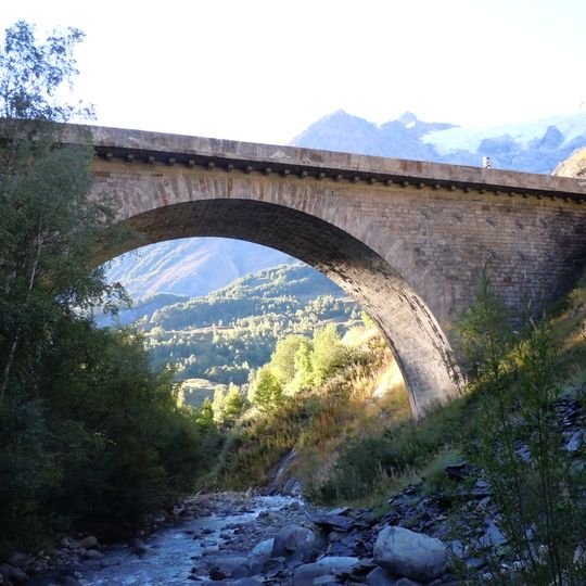 Pont sur le Maurian, La Grave