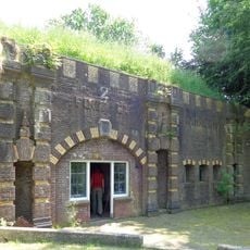 Fort bij Rijnauwen, wachtgebouw 2