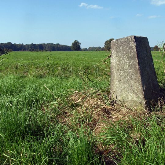 Sächsisch-Preußischer Grenzstein: Pilar Nr. 98