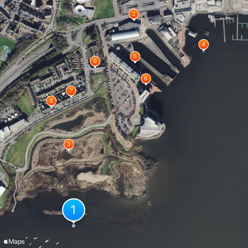 Tiger Bay Map