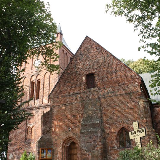 Saint John the Baptist church in Łekno