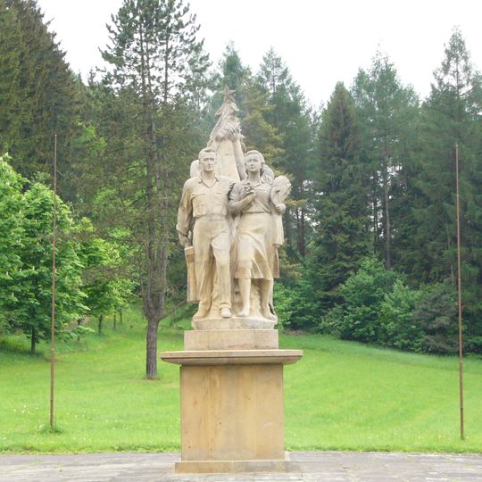 World War II memorial in Javoříčko