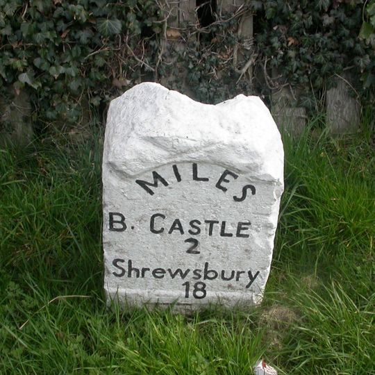 Milestone Approximately 470 Metres To North Of Junction Of A489 With B4383