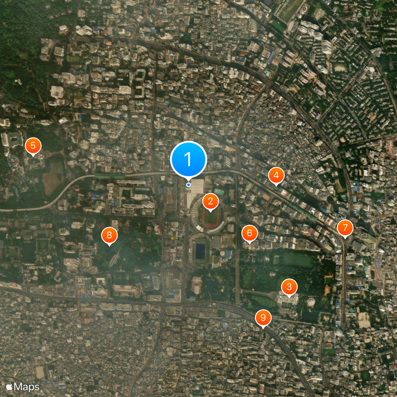 Baitul Mukarram Mapa