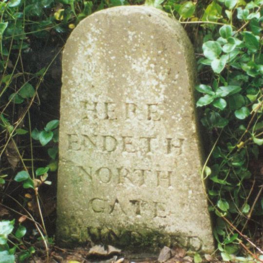 Stone Outside Number 42 St Giles Street