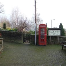 K6 Telephone Kiosk Approximately 10 Metres To East Of Addingham Library In Old School Yard