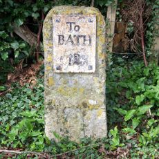 Milestone, Rowden Hill; 20m NE of jct with Lowden