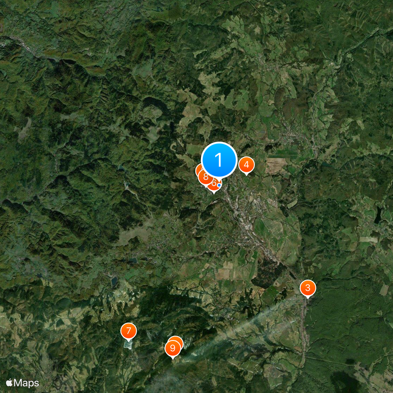 Bańska Szczawnica Mapa