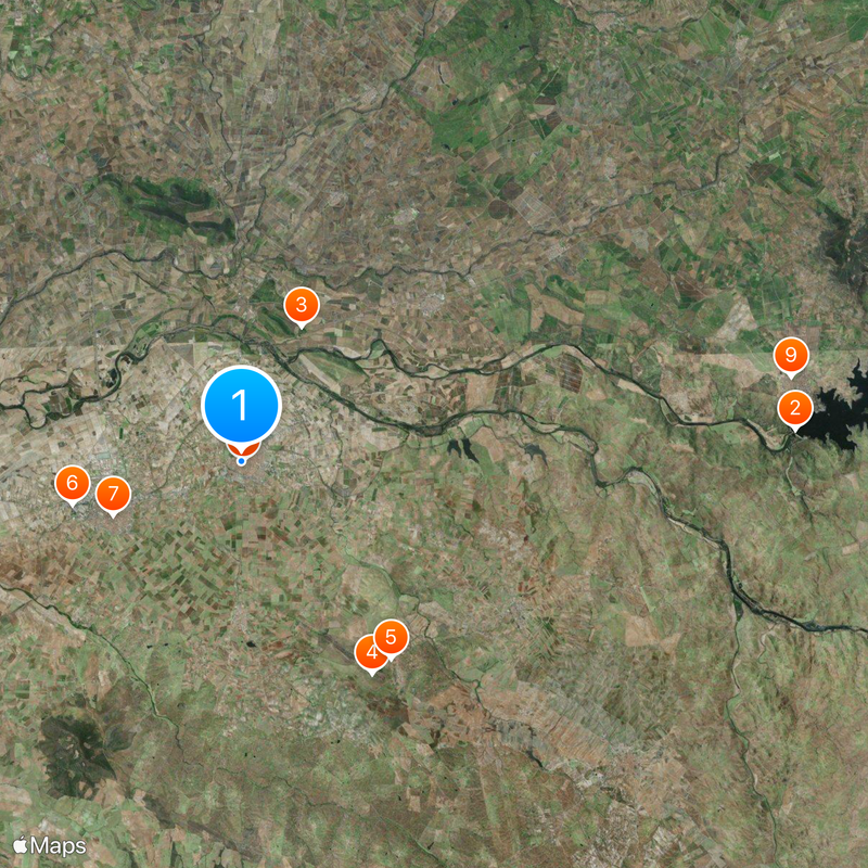 Villanueva de la Serena Carte