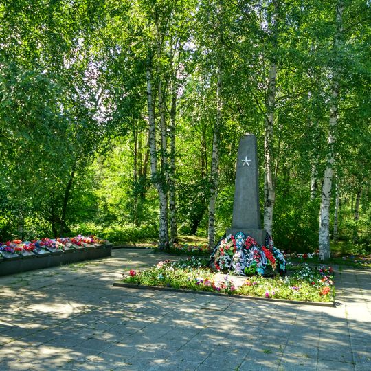 Mass grave in Solomennoye, Petrozavodsk