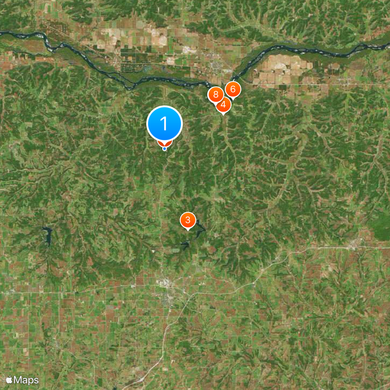 House on the Rock Map