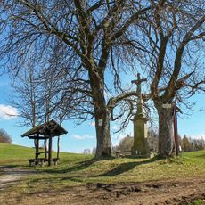 Kříž v Hartíkově na polním rozcestí