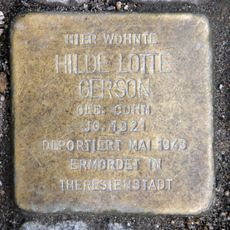 Stolperstein dedicated to Hilde Lotte Gerson