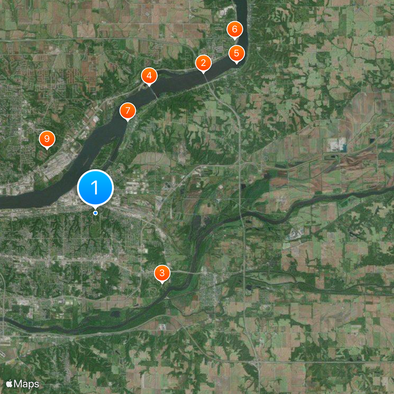 East Moline Map