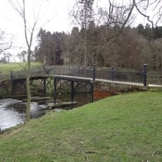 Iron Bridge Over River Aln