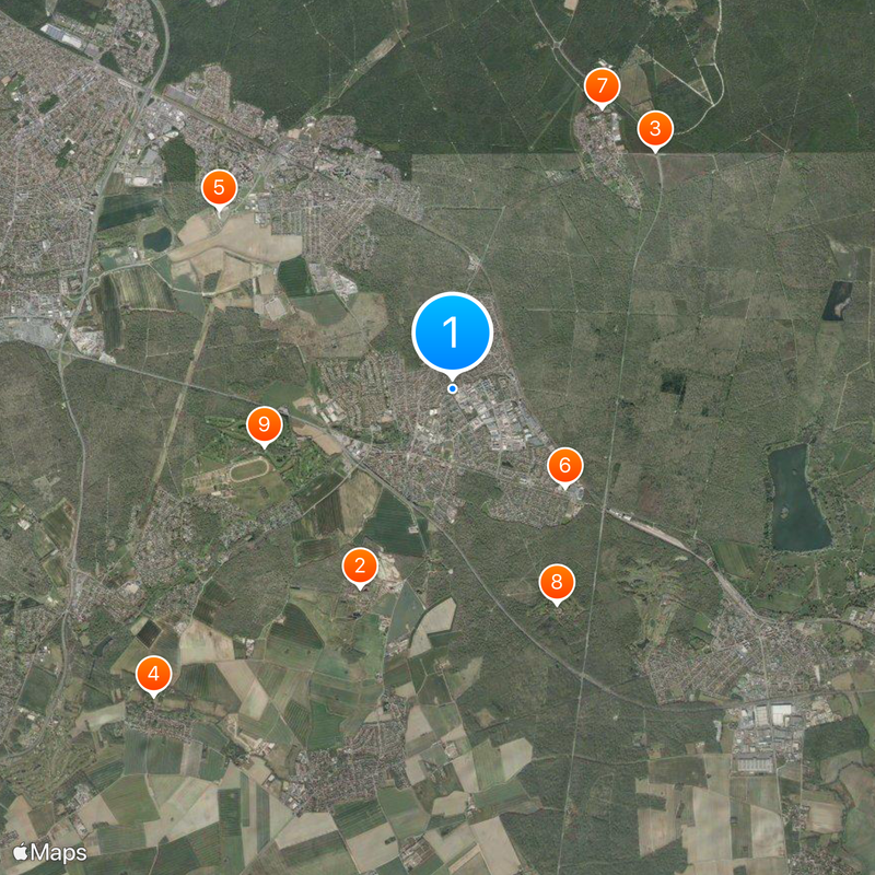 Ozoir-la-Ferrière Map