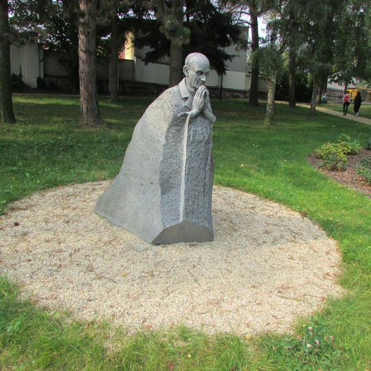 Památník Msgre F. B. Vaňka v Pelhřimově