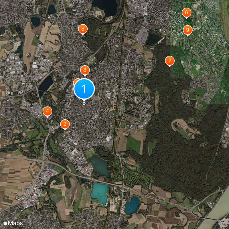 Illkirch-Graffenstaden Map