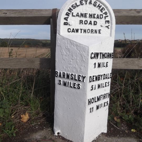 Milestone Approximately 600 Metres East Of Barnby Hall Farm