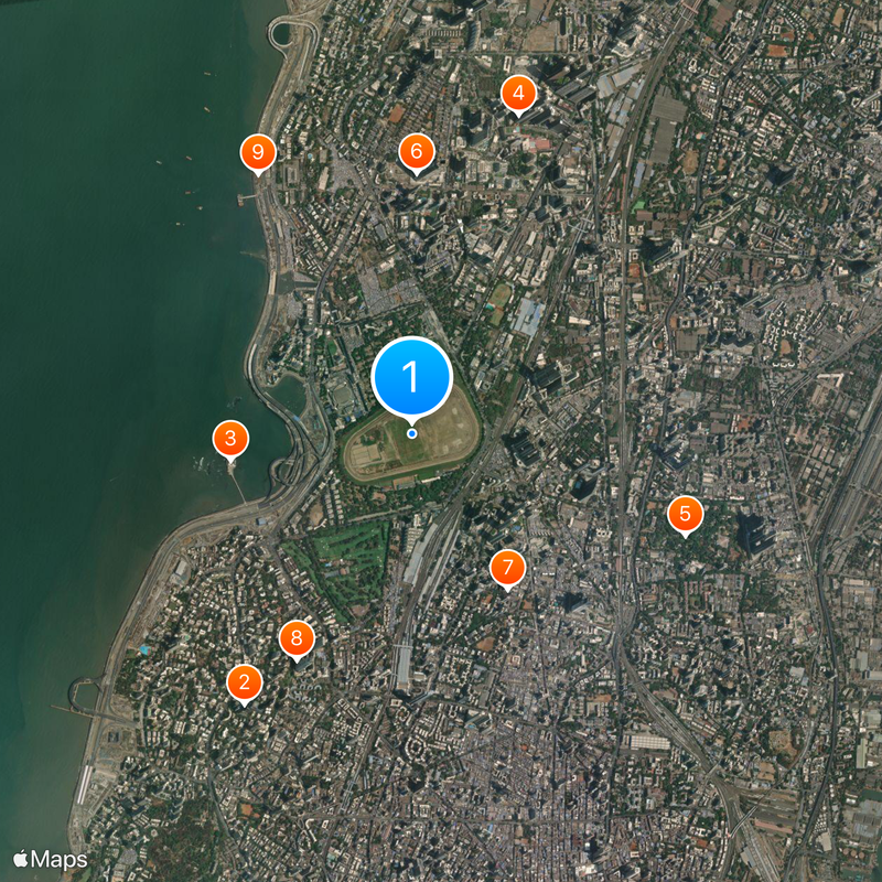 Mahalaxmi Racecourse Map