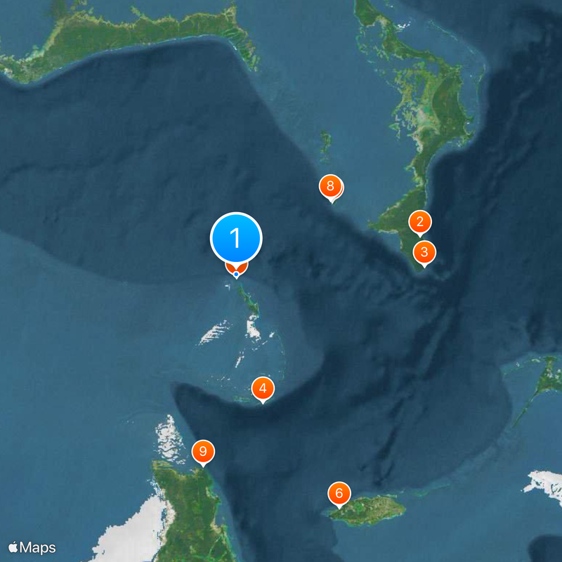 Great Stirrup Cay Mapa