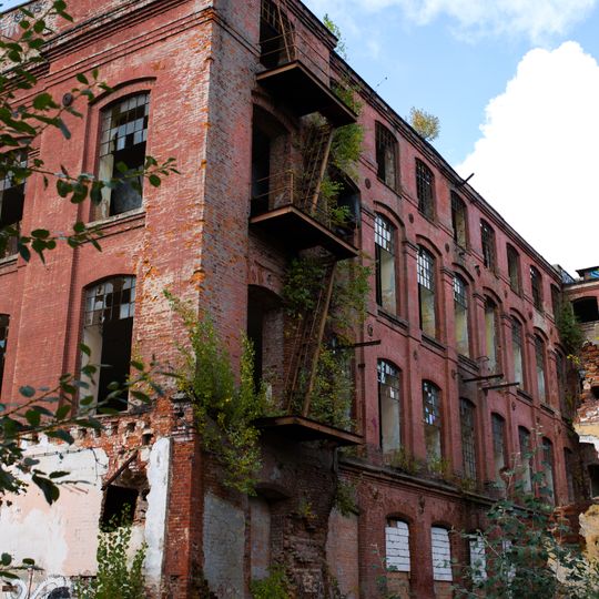 Budynek przędzalni cienkoprzędnej