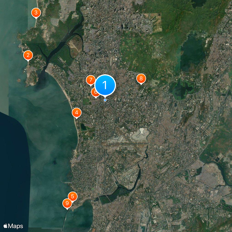 Andheri railway station Map