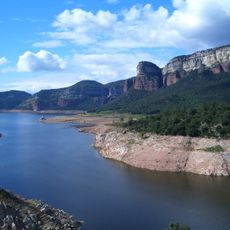 Lac-réservoir de Sau