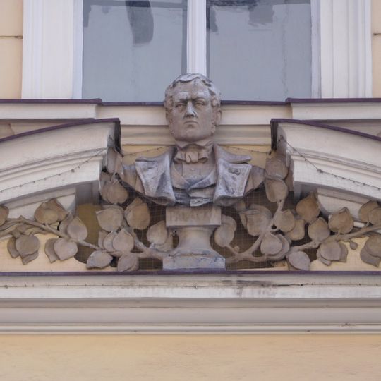 Bust of František Palacký in Svatoslavova street